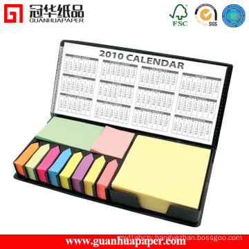 Promotional Decorative PU Box Sticky Note Set